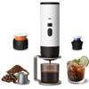 Portable Electric Capsule Coffee Maker - Compact Heating & Pump Pressure for Americano & Espresso
