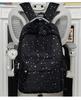 Schoolbag Korean Ins Wind Star Backpack Women, Large Capacity Junior High School Girls High School Student School Bag Leisure Travel Backpack