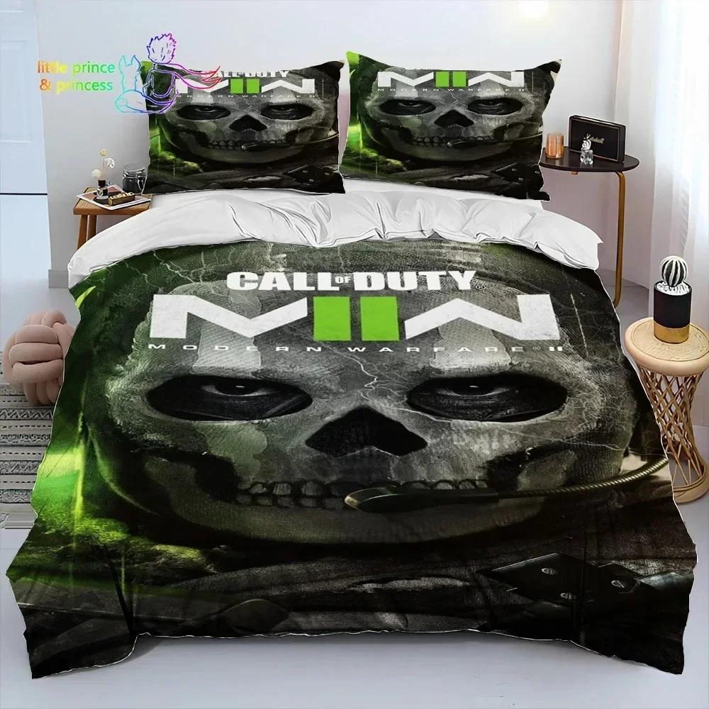

Гра Call of Duty. Геймер. Постільна білизна. Комплект постільної білизни. Одномісний.. Повна ліжко. EU Single 135x200cm
