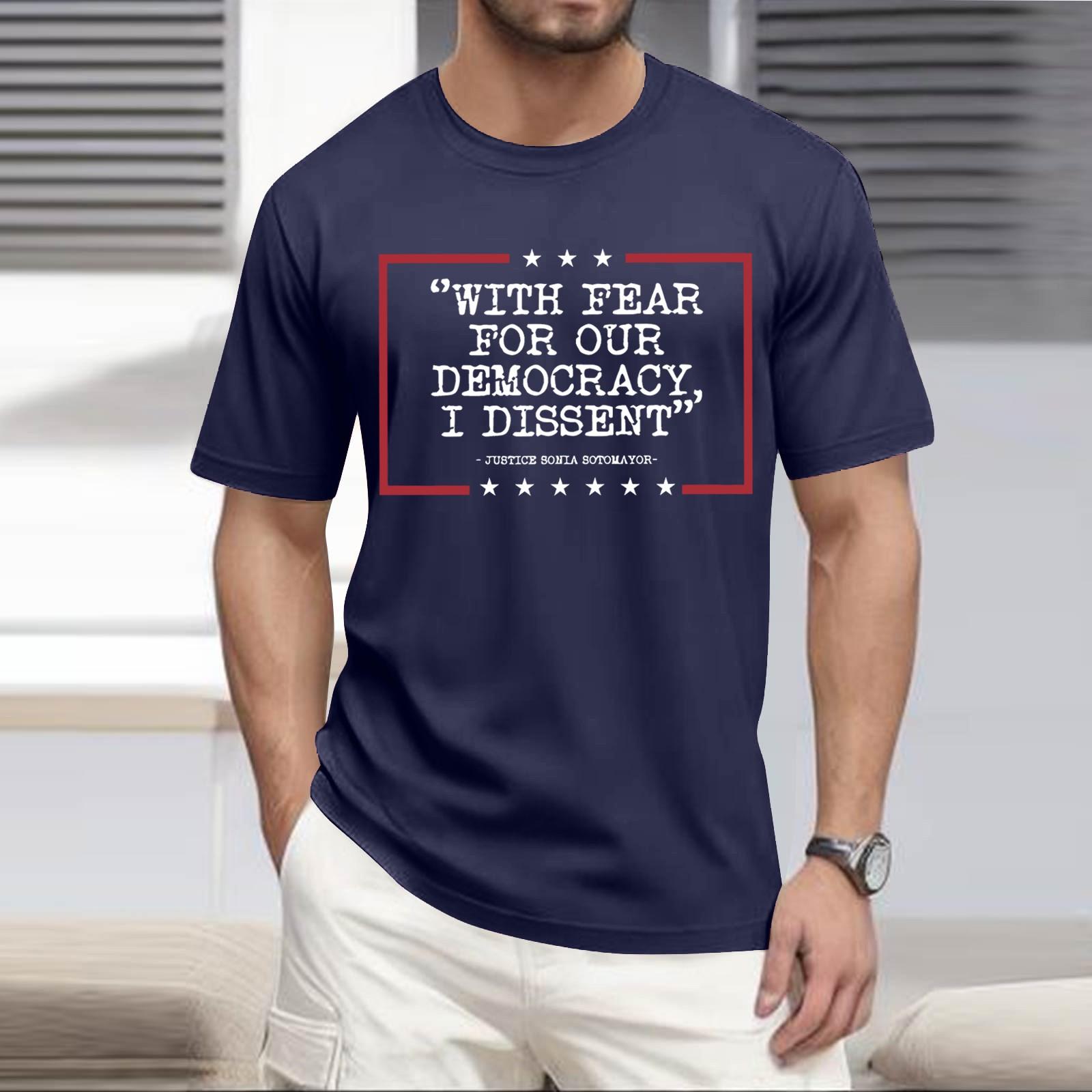 

Популярна літня чоловіча футболка з круглим вирізом і короткими рукавами L фіолетовий