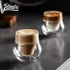 Bincoo Double-Layer Glass Coffee & Espresso Tasting Cups