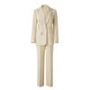 Elegant European Women's Blazer Set: Autumn 2025 Beaded Slim Fit Suit
