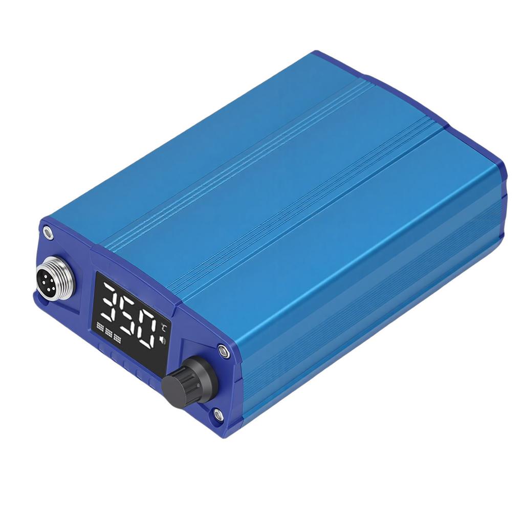 Smart Temperature Control Soldering Station 75W Soldering Iron Kit 100‑480 degrees C with Anti Static Ground Wire LCD