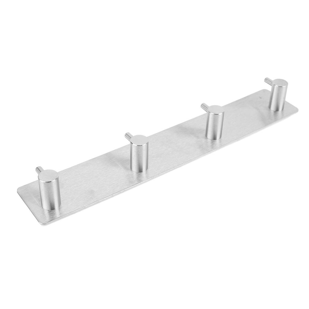 Wall Hook Rack 304 Stainless Steel Adhesive Wall Mounted Coat Hanger Heavy Duty Metal Hook Hat