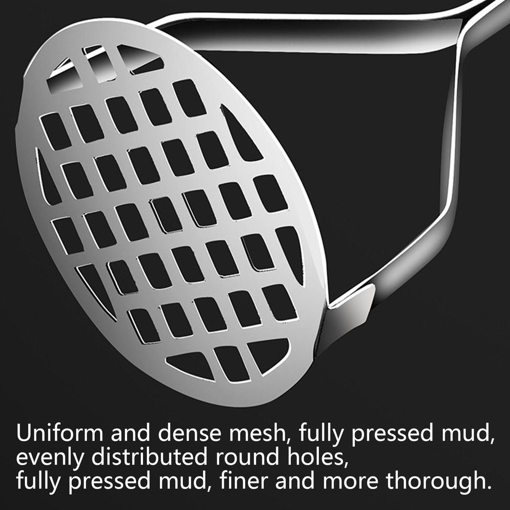 Stainless Steel Potato Masher Compactor Household Mashed Potato Compactor Manual Grinder Baby Food Aid Tool