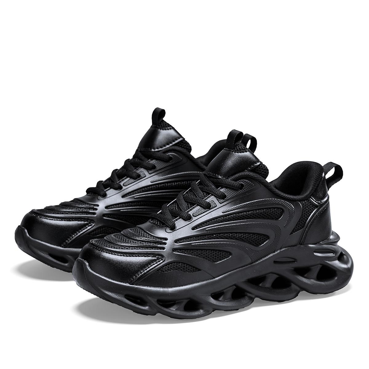 

TUINANLE New Fashionable Couple s Sneakers, Vulcanized Shoes, Plus Size Chunky Sole Sneakers, Sizes 35-46 46 чорний