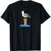 Cute Seagull Cartoon T-Shirt