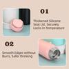 Wide Mouth Sport Thermos Cup 600ML Vacuum Flask Reusable Insulated Water Bottle  Outdoor Activities