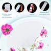 50 Sets Sublimation Blank Bookmarks, DIY Blank Aluminum Metal Bookmarks With Clear Bookmark Sleeves Tassels