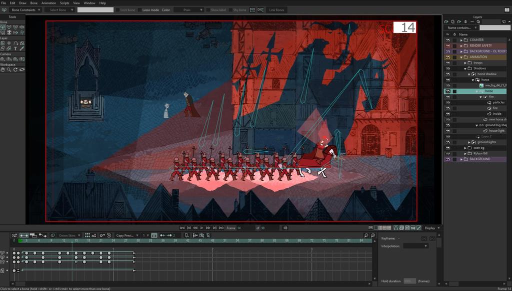 Moho Pro 14 Software de animação profissional para PC e macOS