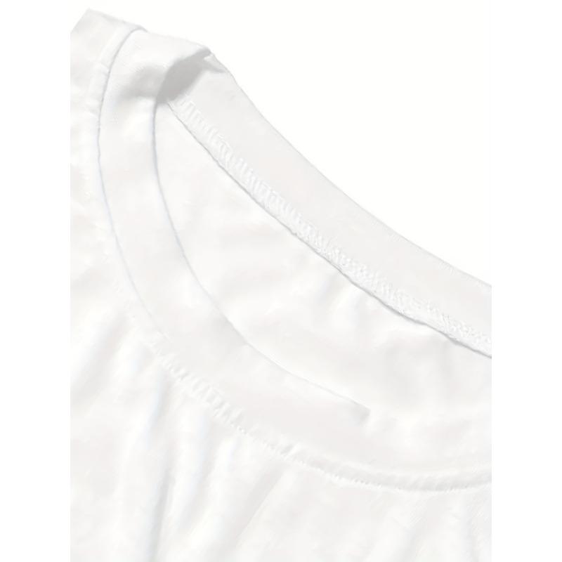 European Size Women'S Vintage Deer Print T-Shirt with Floral Crown - Casual Round Neck Short Sleeve Tee for All Seasons, Medium Stretch Fabric