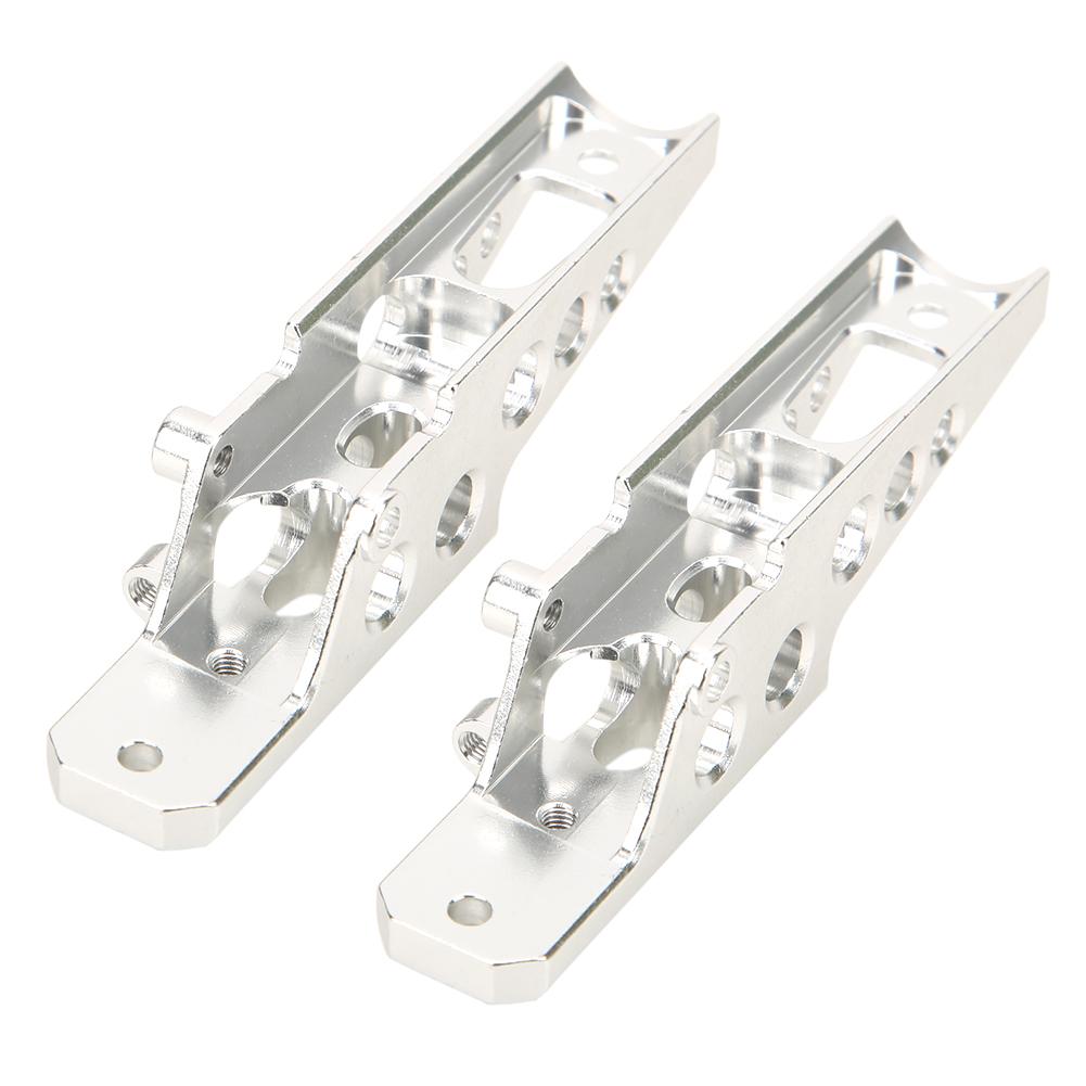 Front and Rear Shaft Shock Fittings Kit for Axial RR10 90048 Wraith 1 10 RC Crawler CarSilver