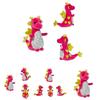 Dragon Fruit Macaroon Pitaya Dinosaur Plush Toy Soft Stuffed Doll For Kids