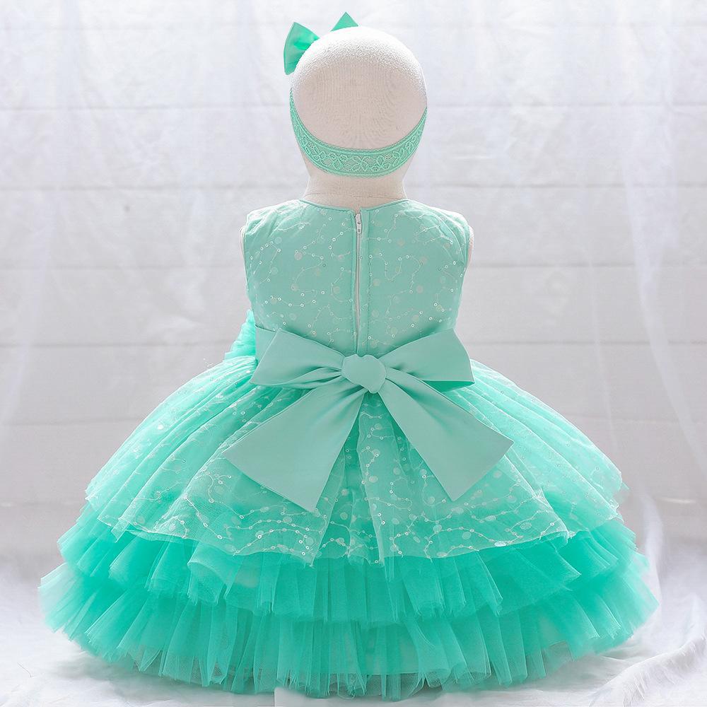 Bébé enfants Tutu anniversaire princesse robe formelle pour filles