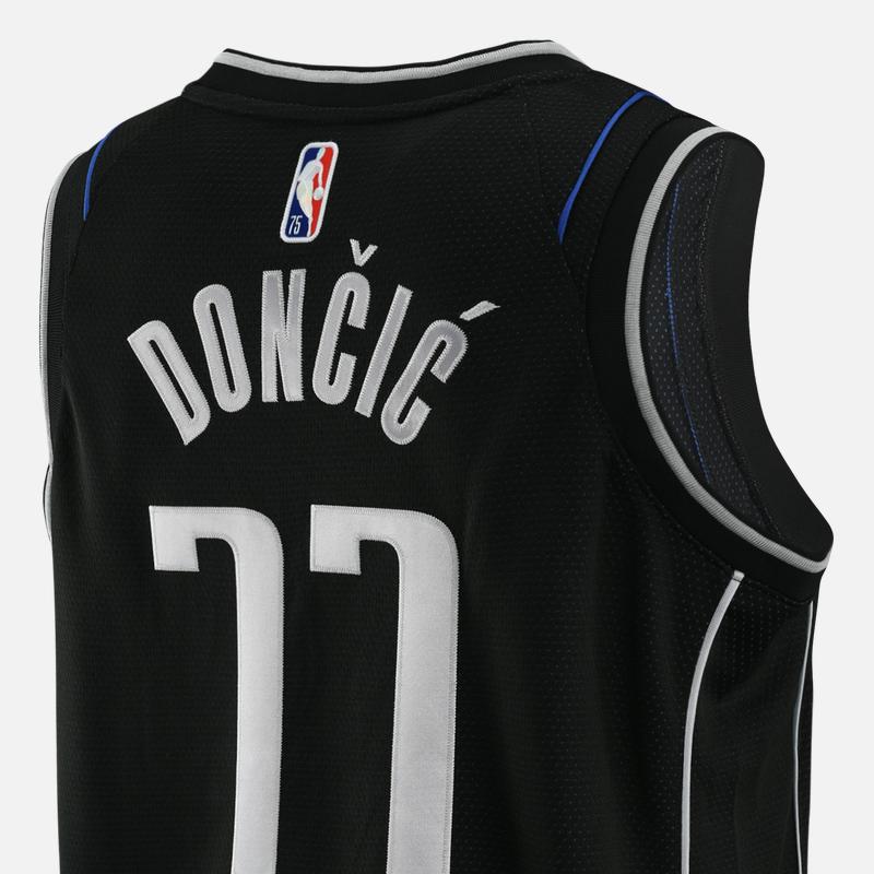 New Nike Doncic Marvericks Dri Fit Nba Jersey DH8069-010