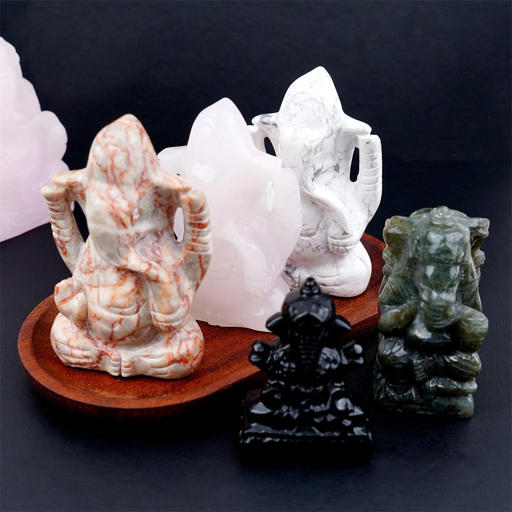 New Arrivals Spirituality Products Mixed Material Elephant Ornament High Quality for Souvenirs Gift