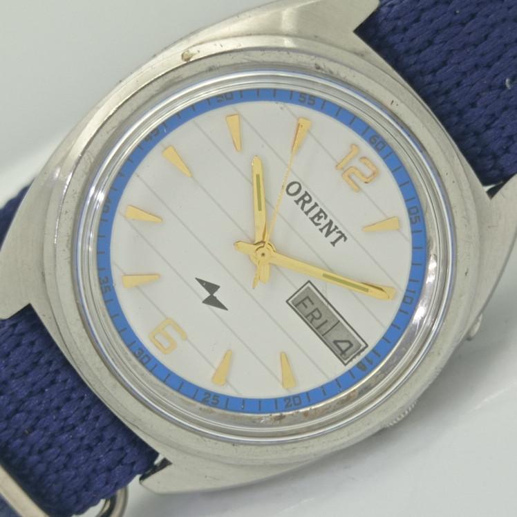 

USED ORIENT AUTOMATIC 46941 JAPAN MENS WATCH a411688-1 Sku003-a411688