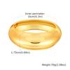 Simple Geometric Openable Chunky Bangles for Women, Statement Wrist Bracelet, Gold Plated Party Stackable Jewelry