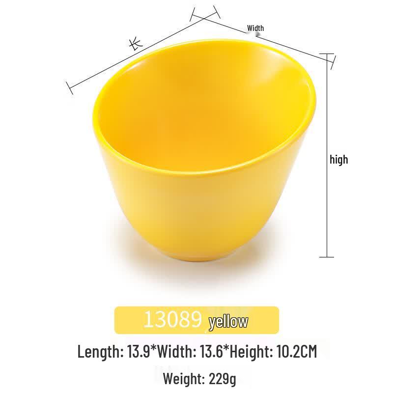 A5 Melamine Slanted Condiment Bowls - 10-Pack