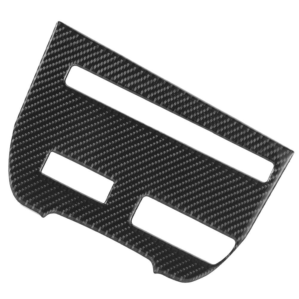 Console Trim Sticker Carbon Fiber CD Player Interior Accessories Fit for Nissan GTR R35 08‑16B