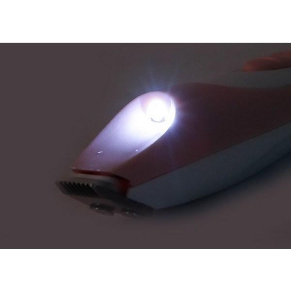Dingdongpet Pet LED Soft Mini Clipper, Pink, 1 Piece, Korean Pet Shampoo