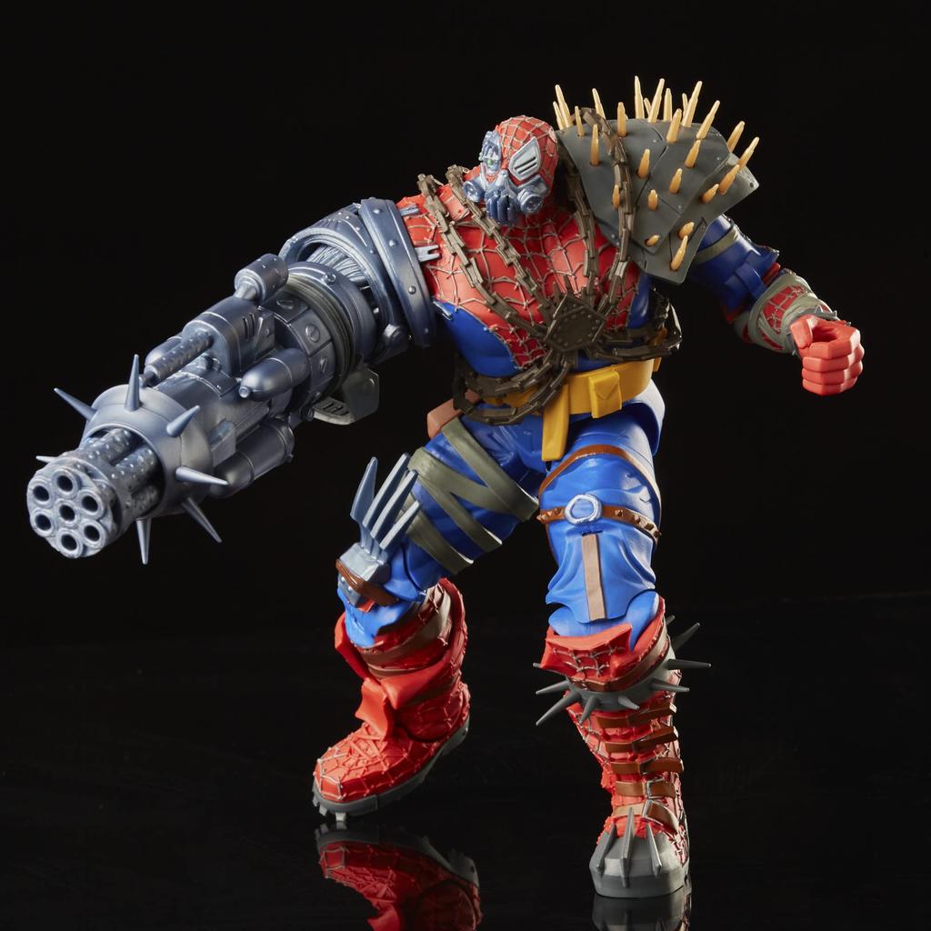 Marvel Legends Series Cyborg Toy Across the Deluxe Action Figure Ages Spider-Woman 6" Spider-Man Spider-Verse 4+