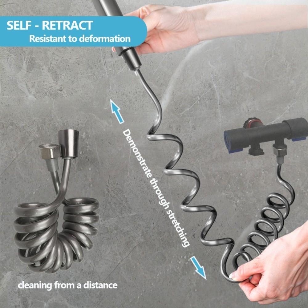 Water-saving Bathroom Shower Head Adjustable Hand Bidet Faucet WC Complete Kit