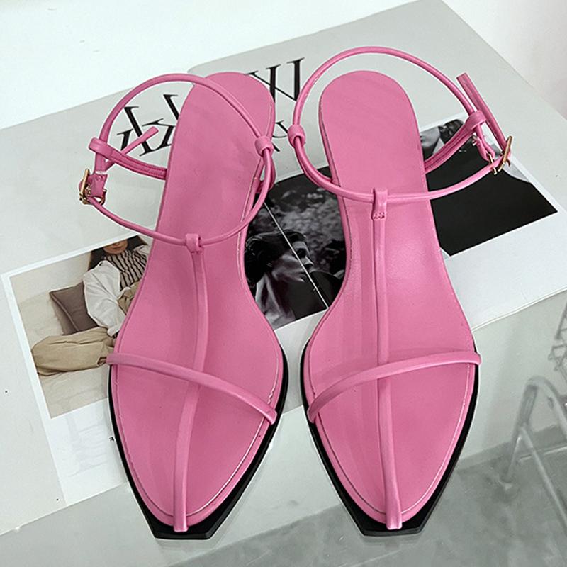 Liyke/летние повседневные уютные сандалии-гладиаторы — фото 3