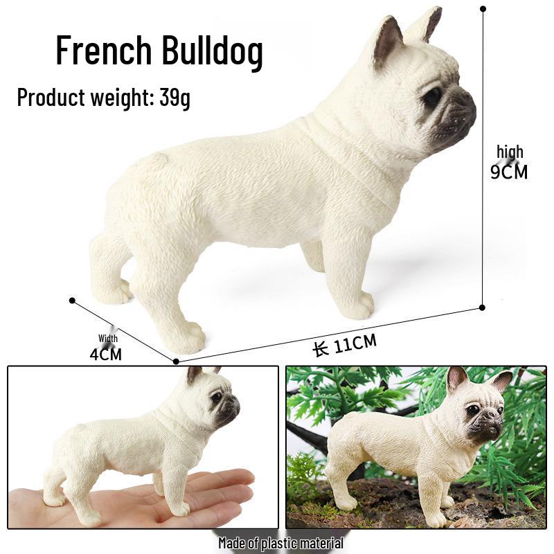 Children's Farm Animal Models: Cow, Pig, Rooster, Donkey, Duck, Cat, Sheep - Plastic Toy Set