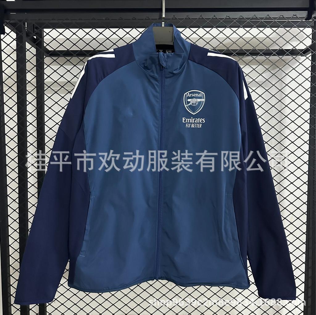 New Football Jersey Trench Coat Appearance Jersey Training Jersey Arsenal Paris Inter Real Madrid Spain Brazil Chelsea