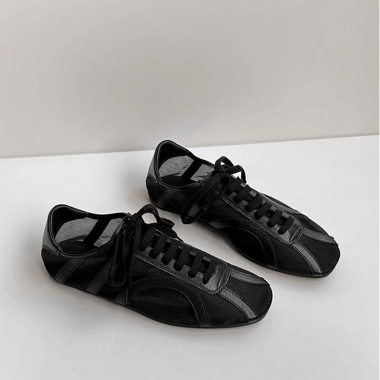 Summer Doudou shoes Korean version of trendy women's shoes one-pedal lazy shoes fashion flat-soled foot shoes soft-soled casual shoes