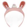 Light Up Bunny Ears Headband Automatic Swing Multiple Light Effects Rechargeable LED Rabbit Ears Hea