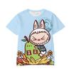 Personalized Cute Cartoon Anime Image 3D Digital Printing Summer Tops Fashion Breathable Children's Short T-shirt