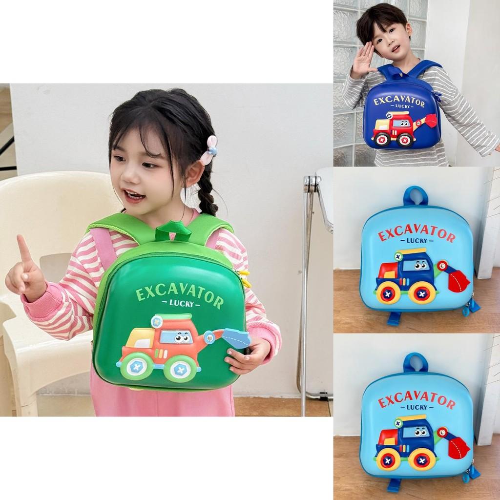 Stylish And Fun Kids Cartoon Themed Backpack Lightweight Nylon For School Use