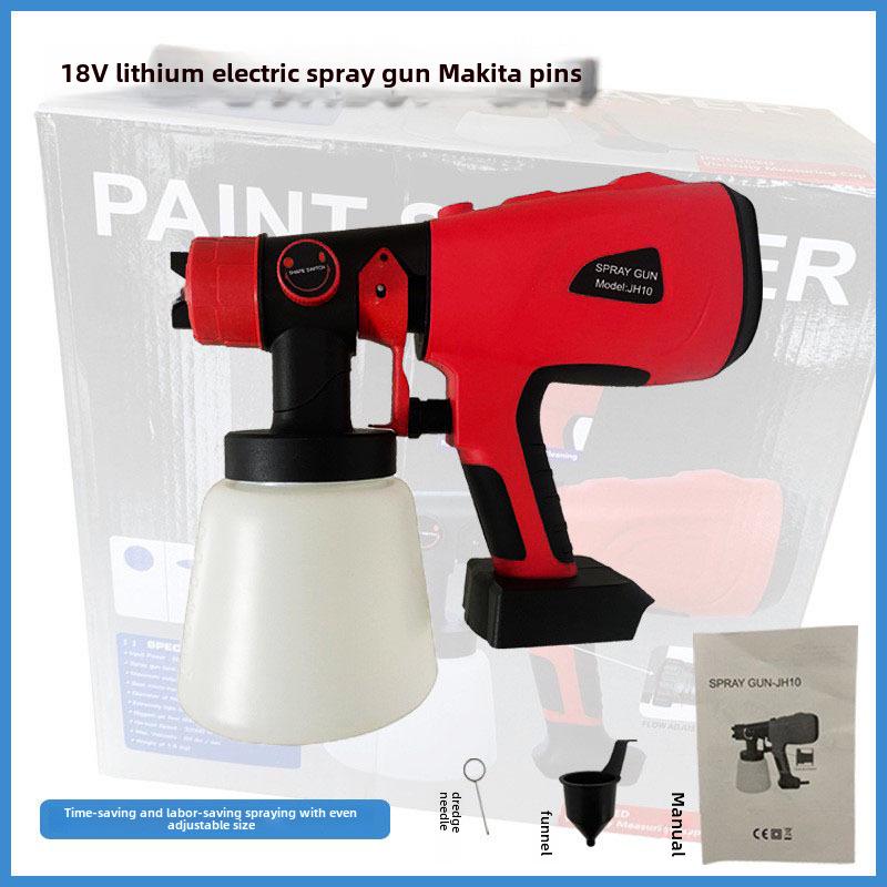 

18V Detachable High Voltage Electric Spray Gun for Latex Paint EU Charger