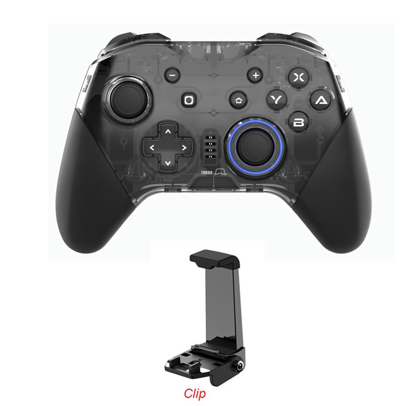 MOBAPAD Original Pro Wireless Bluetooth Gamepad One Key Wake-Up Joystick Six-axis Turbo NFC Game Control for Nintendo Switch