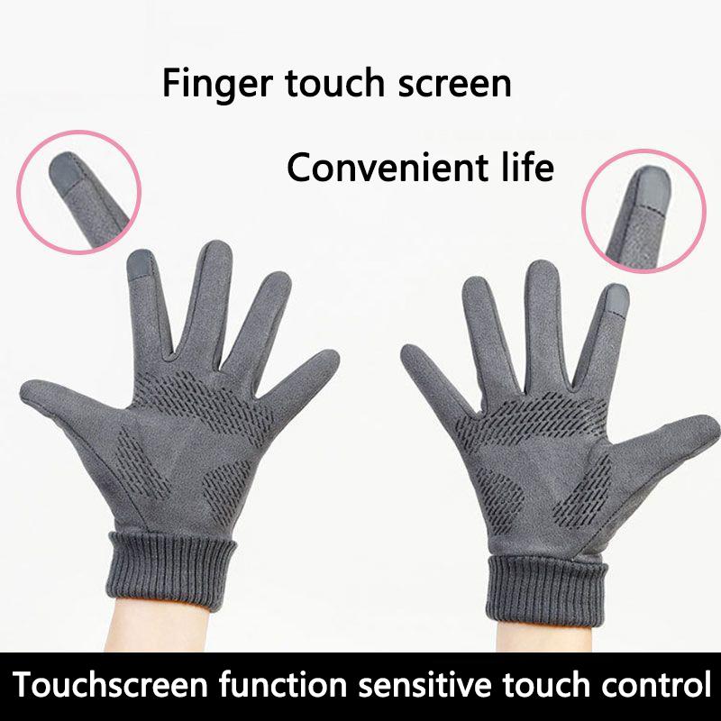 Neue F1 Ferrari Rennteam Touchscreen-Handschuhe Separate Finger Cycling Warmer Handschuh Für Ferrari F430 488 458 FF F12berlinetta