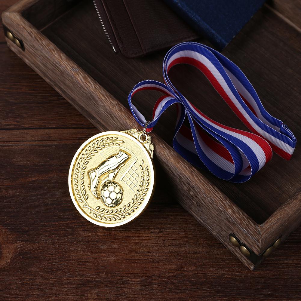 Competition Medals Zinc Alloy Football Competition Games Medals Wear-resistant Collection Decoration Souvenir Gift