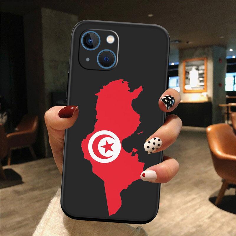 IK72 Tunisian Flag Passport Shell Phone Case for Samsung Galaxy Note 10 20 S23 S24 S25 Ultra FE Plus Edge Lite A02S A35 A07 A17