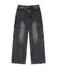 RANDOMOFF Btb : Blank Pocket Cargo Jeans [Black Core]