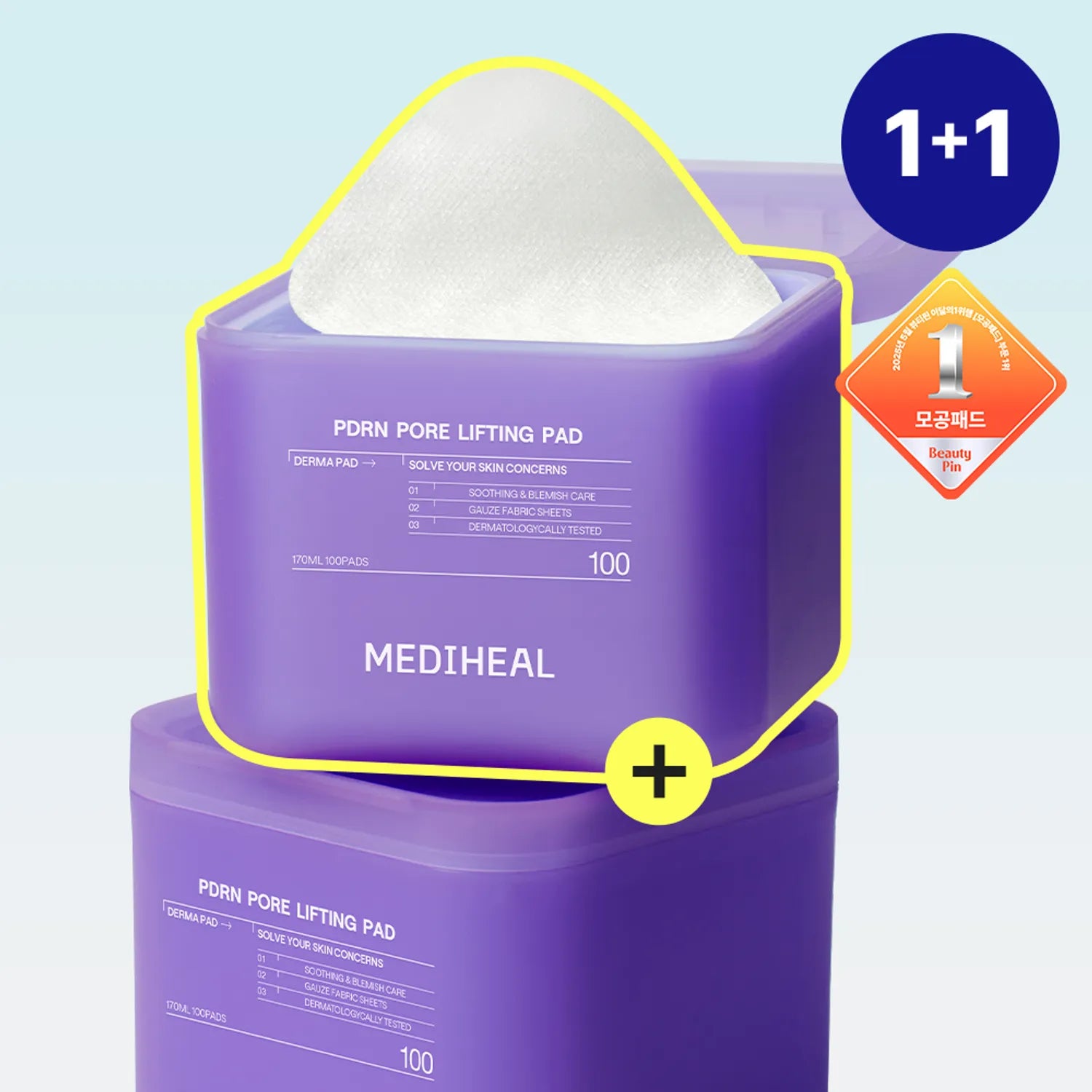 MEDIHEAL PDRN Lifting Pad 100P (+100P Refill) [SET] Pad 100P (+100P Refill)
