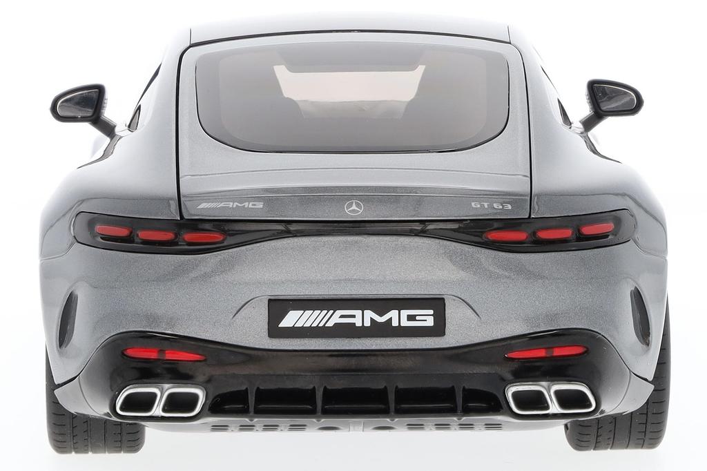 Genuine GT 63 Coupe Selenite Gray Scale Scale Model [Mercedes-Benz Collection] Mercedes-AMG 4MATIC+ (C192) 1/18