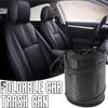 Collapsible Black Car Trash Can Pack Trash Bag Rubbish Waste Bin For Little Leak Proof Car Cooler Bag Garbage Bag Wastebask P1N7