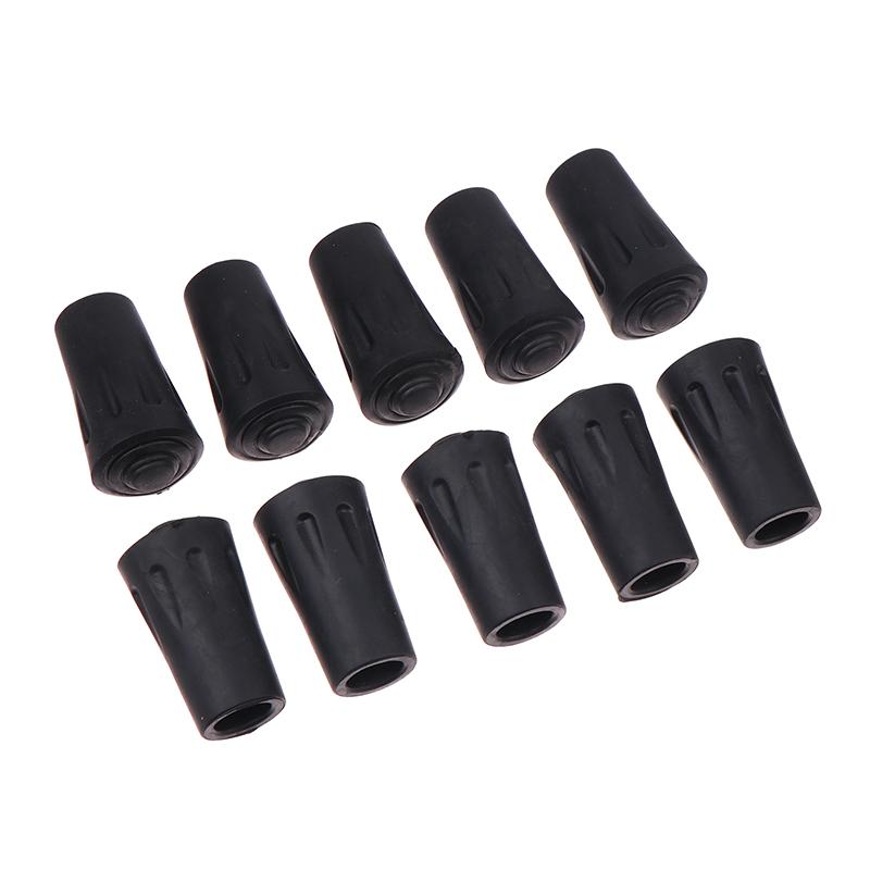 10/20Pcs Trekking Sticks Protector Cap Tip Non-Slip Hiking Stick Replacement Tips Buffer Lightweight For Climbing Hiking