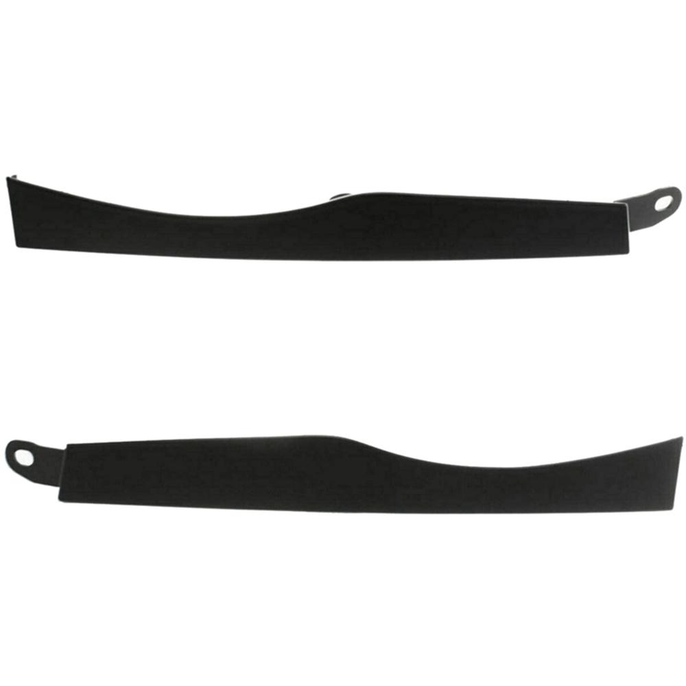 For 2005-11 Toyota Tacoma Front Bumper Headlight Filler Trim Panel Black L&R 2X