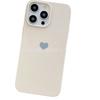 Minimalist heart-shaped iPhone 16 Apple 17 Pro phone case, 14/15 PLUS, niche 13 Japanese and Korean style, 12 Pro Max