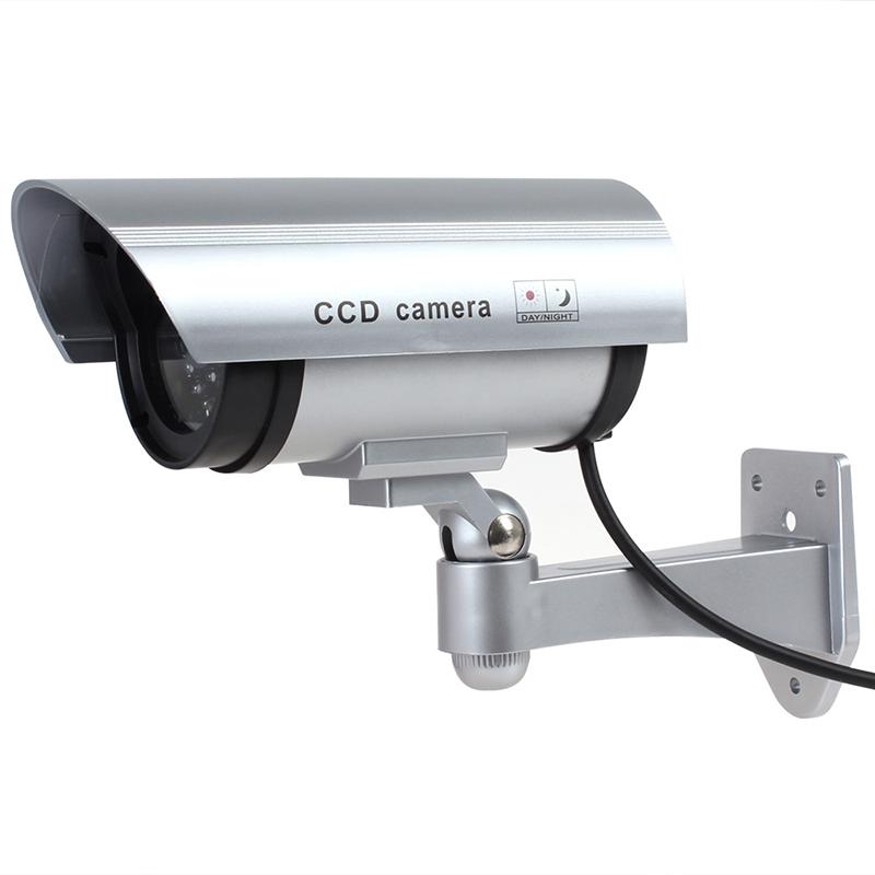 Fake Dummy Camera Bullet Shaped Waterproof Security Cctv Surveillance Camera