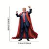 Acrylic Funny Donald Trump Hanging Ornament for Car Backpack Keyring (Superman)