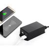 DC Power Adapter with Battery Clip 12V Vehicle USB Charger for Cellphone Tab