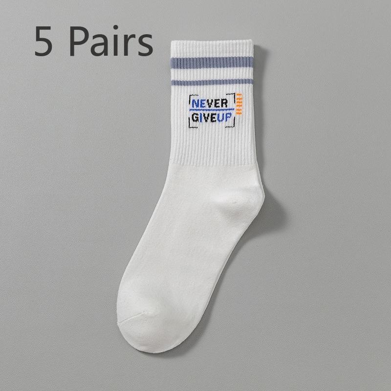 

5 пар белых носков для мальчиков-подростков, летние тонкие хлопковые носки против запаха для студентов, спортивные носки для старшеклассников, носки для баскетбола в стиле хайп для больших мальчиков 5 pairs